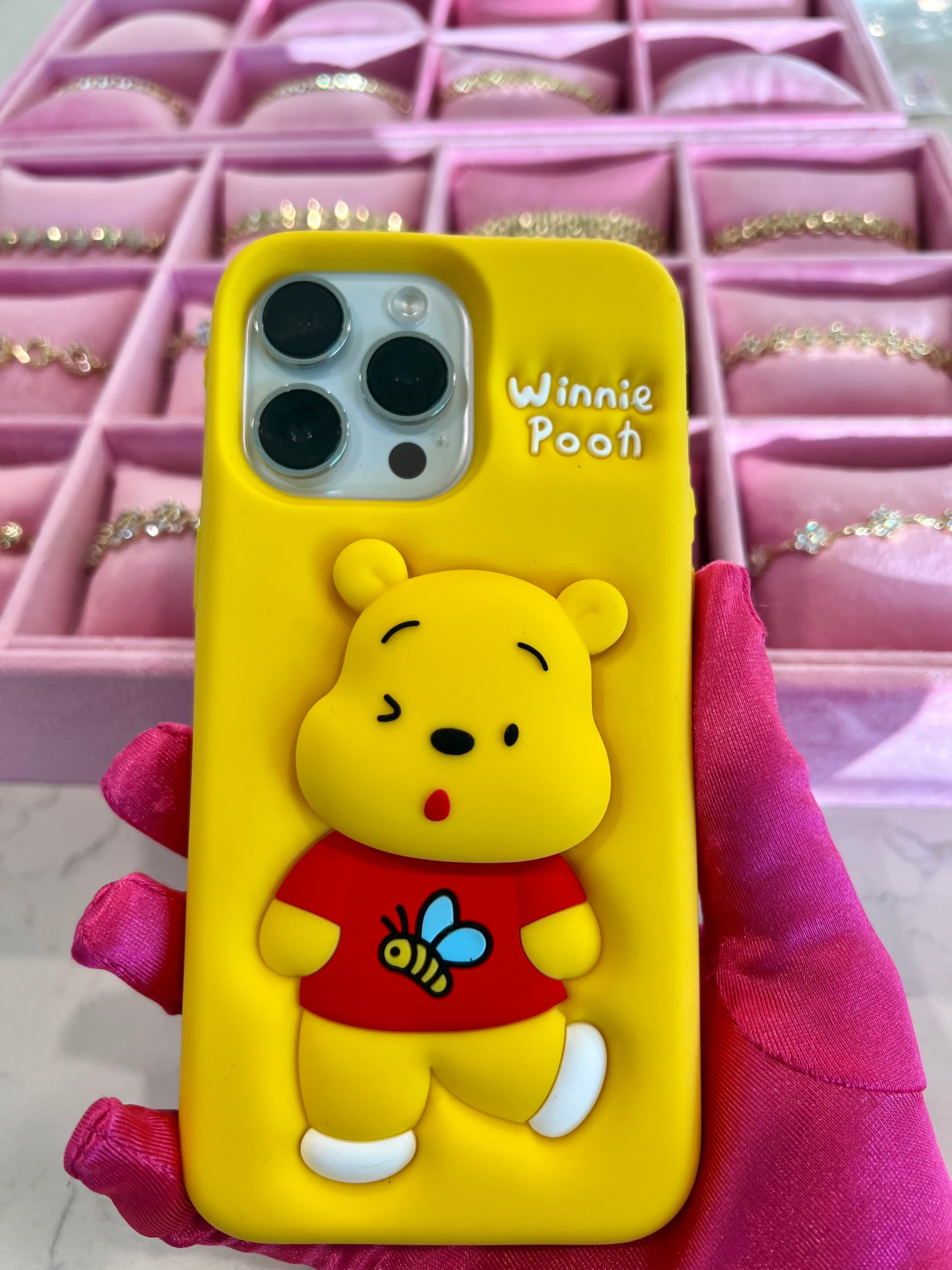 Bear Pop Out Silicone Phone Case
