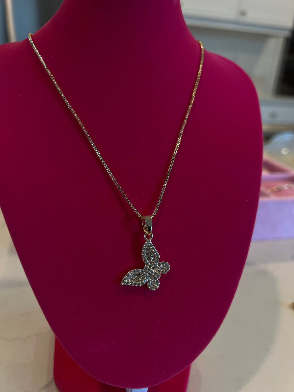 Float Like A Butterfly Necklace