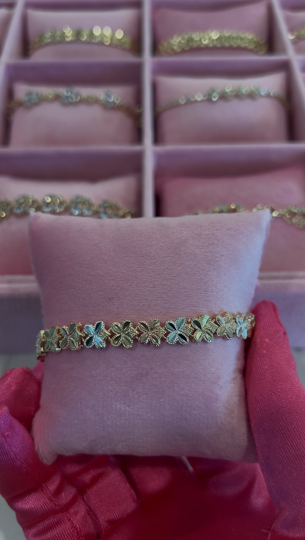 Multi Color Butterfly Bracelet