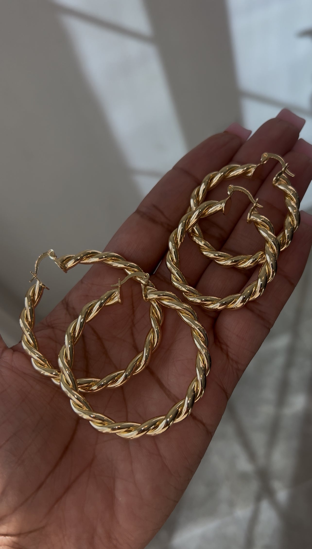 Twist Hoops