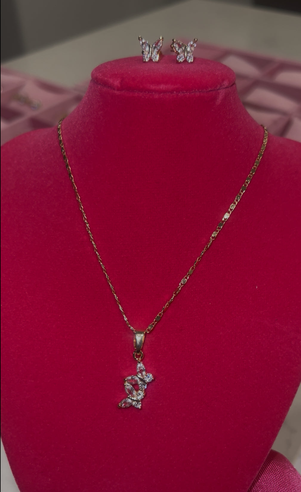 Dangle Butterfly Set