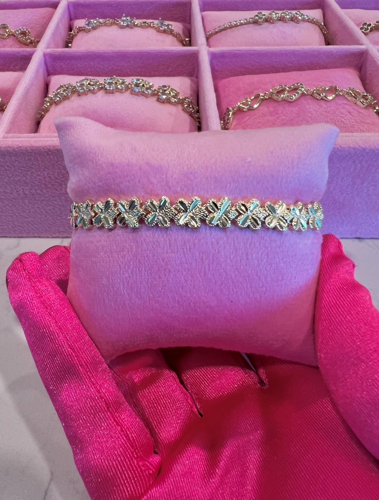 Butterfly Kisses - Butterfly Plated Bracelet