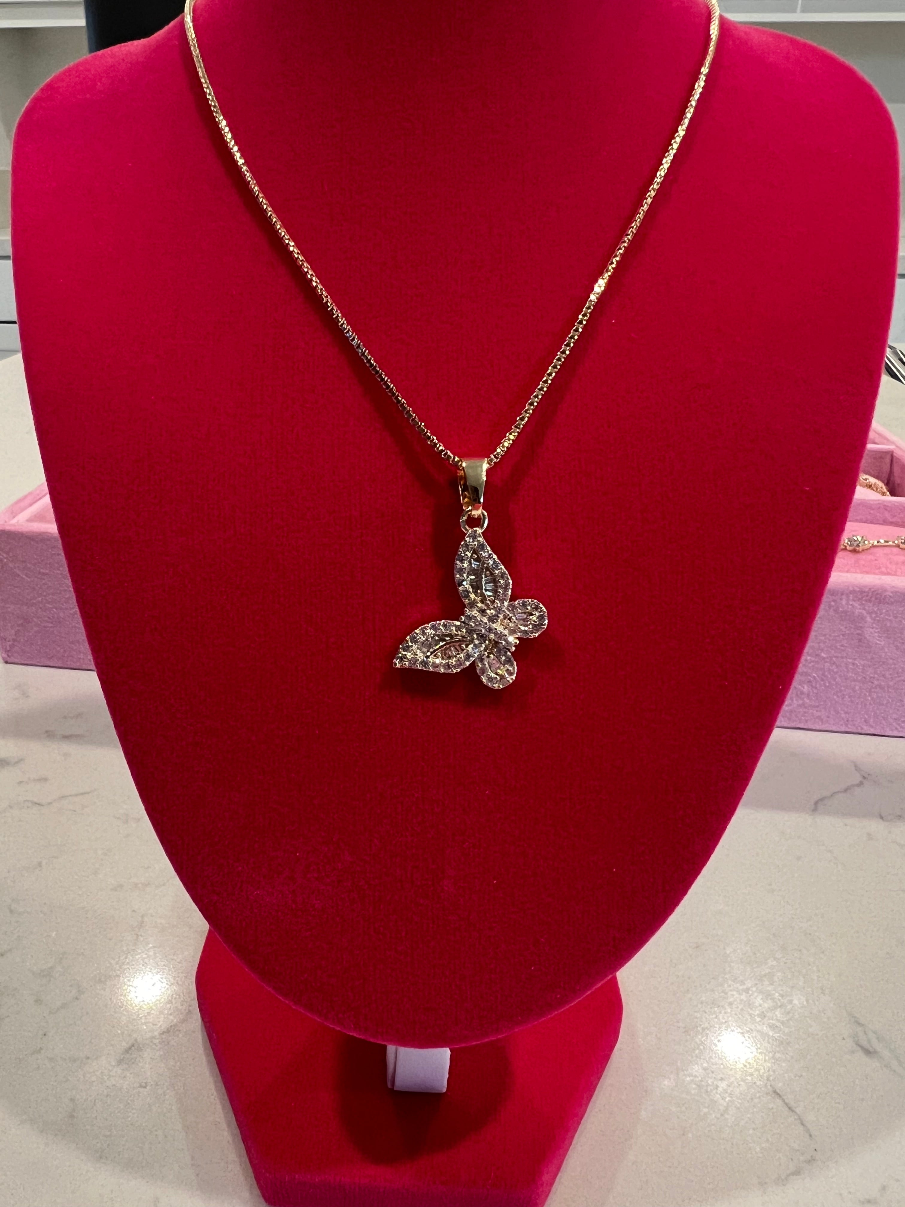 Float Like A Butterfly Necklace