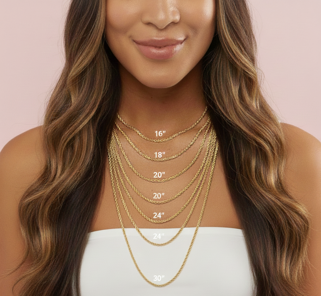 Butterfly Nugget Rope Chain