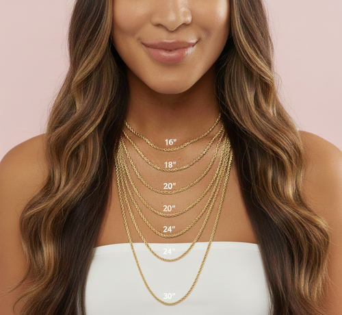 Butterfly Nugget Rope Chain